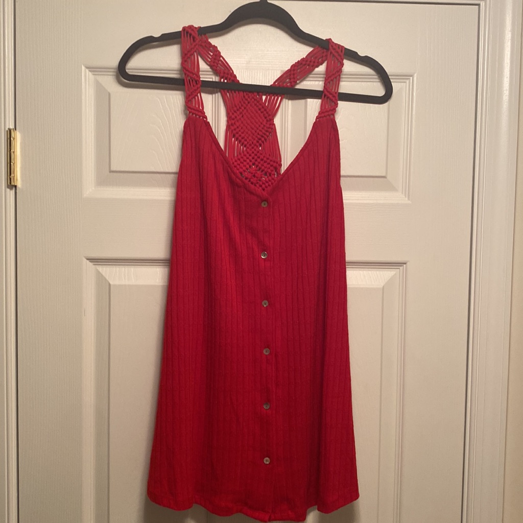 Brand New Cato Red Sweater Vestsize 2224